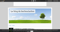 Desktop Screenshot of kerboularbre.over-blog.com