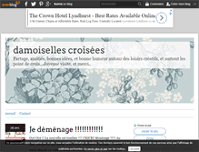 Tablet Screenshot of damoisellescroisees.over-blog.com