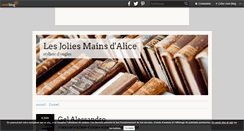 Desktop Screenshot of lesjoliesmainsdalice.over-blog.com