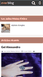 Mobile Screenshot of lesjoliesmainsdalice.over-blog.com