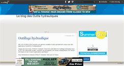 Desktop Screenshot of outil-hydraulique.over-blog.com
