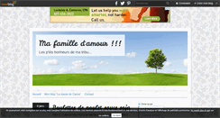 Desktop Screenshot of ma-famille-damour.over-blog.com