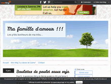 Tablet Screenshot of ma-famille-damour.over-blog.com