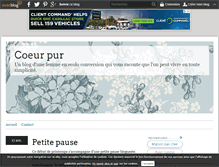 Tablet Screenshot of coeur-pur.over-blog.com