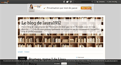Desktop Screenshot of laura1912.over-blog.com