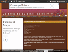 Tablet Screenshot of cuisine-facile1070.over-blog.com