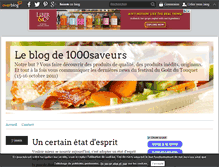 Tablet Screenshot of 1000saveurs.over-blog.fr