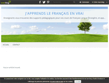 Tablet Screenshot of parlerfrancais.over-blog.com