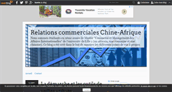 Desktop Screenshot of chineafrique.over-blog.com