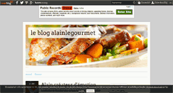 Desktop Screenshot of alainlegourmet.over-blog.com