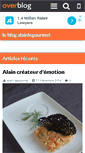 Mobile Screenshot of alainlegourmet.over-blog.com