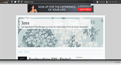 Desktop Screenshot of joss.over-blog.fr