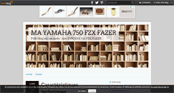 Desktop Screenshot of ma750fzx.over-blog.com