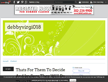 Tablet Screenshot of debbyvirgi018.over-blog.com