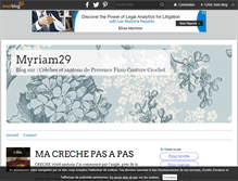 Tablet Screenshot of myriam29.over-blog.com