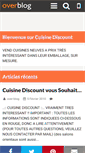 Mobile Screenshot of cuisinediscount.over-blog.com
