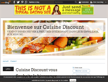 Tablet Screenshot of cuisinediscount.over-blog.com