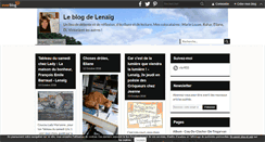Desktop Screenshot of leblogdelenaig.over-blog.com