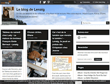 Tablet Screenshot of leblogdelenaig.over-blog.com