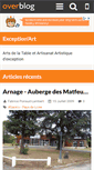 Mobile Screenshot of exception-art.over-blog.com
