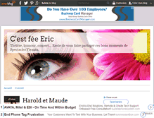 Tablet Screenshot of c-est-fee-eric.over-blog.com