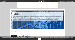 Desktop Screenshot of mifid.over-blog.com