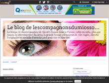 Tablet Screenshot of lescompagnonsdumiosson.over-blog.com