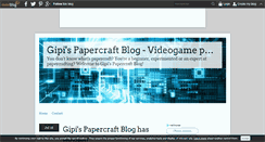 Desktop Screenshot of gpspaperblog.over-blog.com