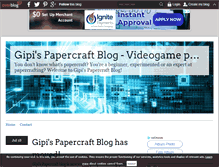 Tablet Screenshot of gpspaperblog.over-blog.com