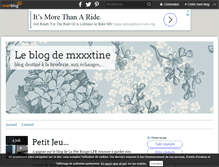 Tablet Screenshot of mxxxtine.over-blog.com