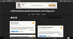 Desktop Screenshot of enfermedadescardiovasculares.over-blog.com