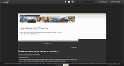 Desktop Screenshot of lesrevesdechacha.over-blog.com
