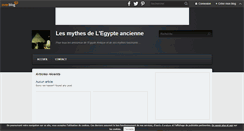 Desktop Screenshot of mythogyptologie.over-blog.com