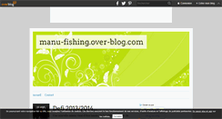 Desktop Screenshot of manu-fishing.over-blog.com