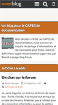 Mobile Screenshot of capes-doc.over-blog.com