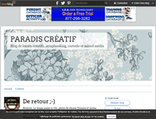 Tablet Screenshot of paradiscreatif.over-blog.com