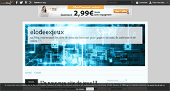 Desktop Screenshot of elodeexjeux.over-blog.com