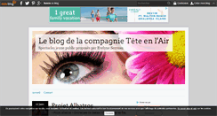 Desktop Screenshot of cie-tetenlair.over-blog.com