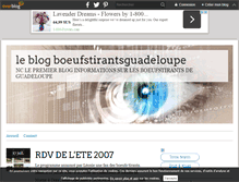 Tablet Screenshot of boeufstirantsguadeloupe.over-blog.com