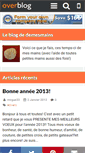 Mobile Screenshot of demesmains.over-blog.com