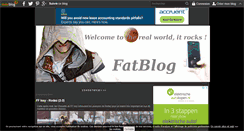 Desktop Screenshot of fatblog.over-blog.com