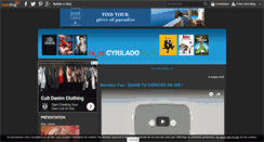 Desktop Screenshot of cyrilado.over-blog.com