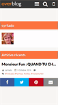 Mobile Screenshot of cyrilado.over-blog.com