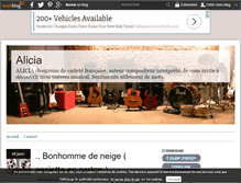 Tablet Screenshot of aliciachant.over-blog.com