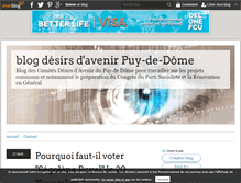 Tablet Screenshot of desirsdavenir63.over-blog.com