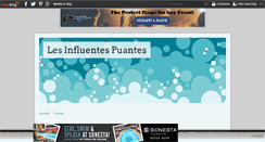 Desktop Screenshot of influentespuantes.over-blog.fr