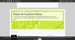 Desktop Screenshot of etapedelapierrebleue.over-blog.com