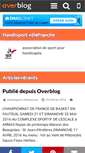 Mobile Screenshot of handisportvillefranche.over-blog.fr