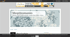 Desktop Screenshot of mesptitesmanies.over-blog.com