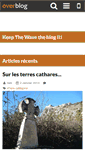 Mobile Screenshot of keepthewave.over-blog.fr